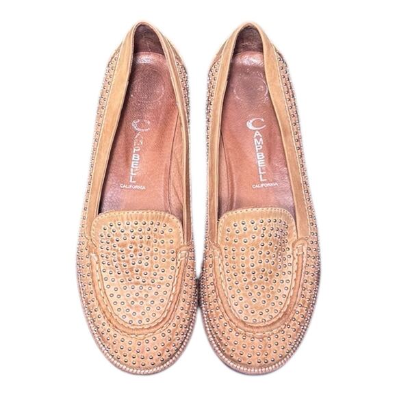 Jeffrey Campbell Dorm Stud Leather Loafers -  Size 10 - Picture 2 of 7